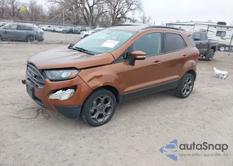 2018 Ford Ecosport Ses from USA, damaged, VIN MAJ6P1CL2JC237242